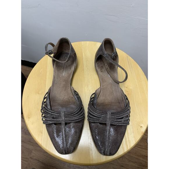 Dries Van Noten Snake Print Strap Flat Size 37 - Picture 2 of 6